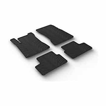 Alfombrillas de goma compatibles con Mercedes CLA (C118) Sedán 2/2019 (4 piezas)