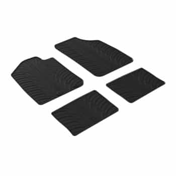 Alfombrillas de goma compatibles con Dacia Spring EV 2021-