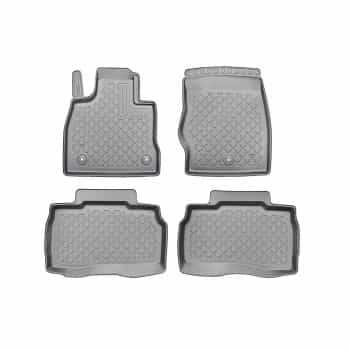 Alfombrillas de goma compatibles con Ford Explorer VI Plug-in-Hybrid 2020+