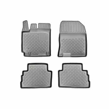 Alfombrillas de goma compatibles con Hyundai Kona 2017+ (excepto híbrido enchufable y eléctrico)