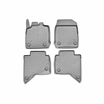 Alfombrillas de goma compatibles con Isuzu D-Max (Doble Cabina) 2021+