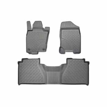 Alfombrillas de goma compatibles con Mercedes Clase X (470) Cabina Doble 2017+