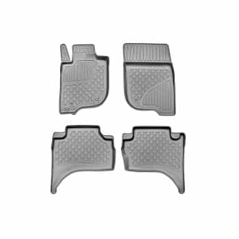 Alfombrillas de goma compatibles con Mitsubishi L200 IV Doble Cabina 2015-2022 (incl. Facelift)