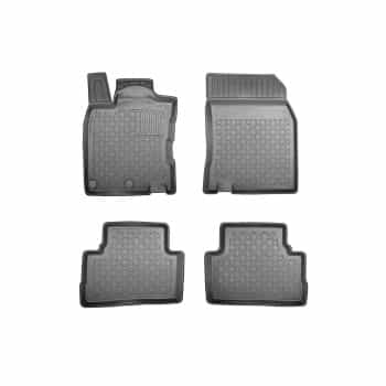 Alfombrillas de goma compatibles con Nissan Qashqai II (J11) 2014-2021