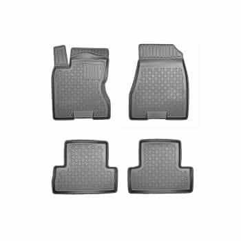 Alfombrillas de goma compatibles con Nissan X-Trail II (T31) 2007-2014