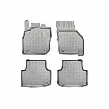 Tapis en caoutchouc adaptés pour Seat Leon mHEV / Leon Sportstourer mHEV / VW Golf VIII Variant mHEV 2020+