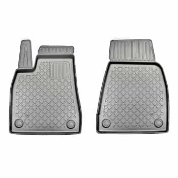Alfombrillas de goma aptas para la parte delantera del Tesla Model X 2016+