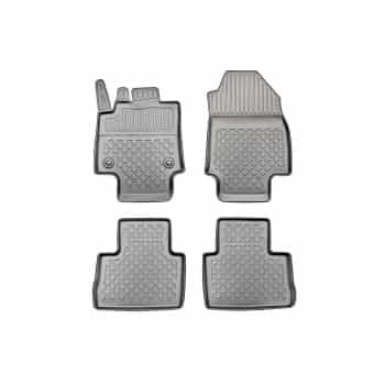 Alfombrillas de goma aptas para Toyota RAV 4 V MT 2019+
