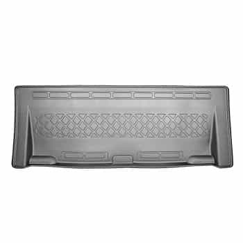 Alfombrilla de goma apta para 3ª fila de asientos Volkswagen Touran 2003-2015