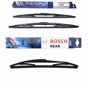 Paquete económico de escobillas limpiaparabrisas Bosch 450 + H309