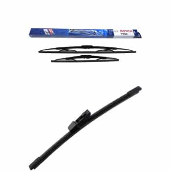 Paquete económico de escobillas limpiaparabrisas Bosch 533 + A350H