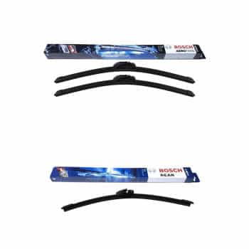 Paquete económico de escobillas limpiaparabrisas Bosch AR801S + A400H