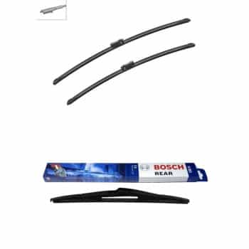 Paquete económico de escobillas limpiaparabrisas Bosch A100S + H353