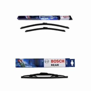 Paquete económico de escobillas limpiaparabrisas Bosch A977S + H282