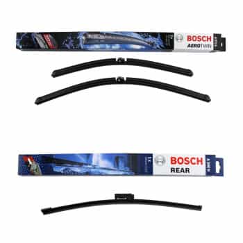 Paquete económico de escobillas limpiaparabrisas Bosch A072S + A340H