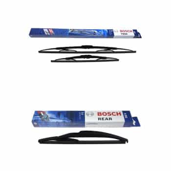Paquete económico de escobillas limpiaparabrisas Bosch 553 + H301