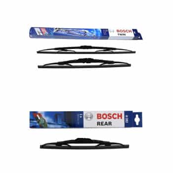 Paquete económico de escobillas limpiaparabrisas Bosch 481 + H282