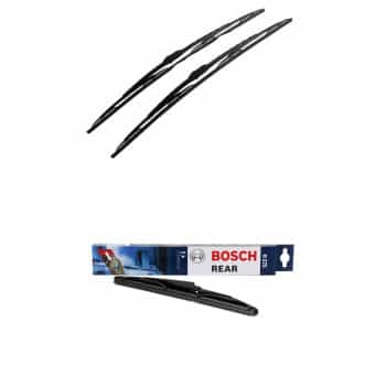 Paquete económico de escobillas limpiaparabrisas Bosch 552 + H275