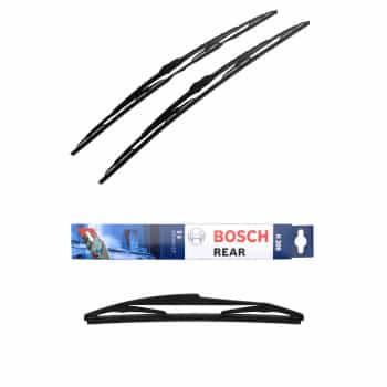 Paquete económico de escobillas limpiaparabrisas Bosch 612 + H309
