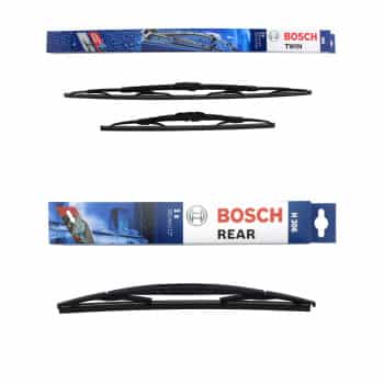 Paquete económico de escobillas limpiaparabrisas Bosch 605 + H306