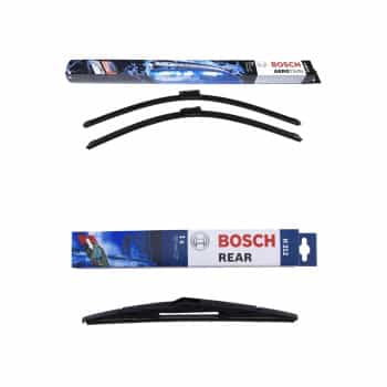 Paquete económico de escobillas limpiaparabrisas Bosch A187S + H312