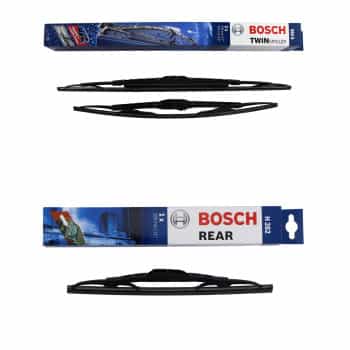 Paquete económico de escobillas limpiaparabrisas Bosch 584S + H282