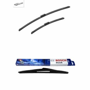 Paquete económico de escobillas limpiaparabrisas Bosch A543S + H353