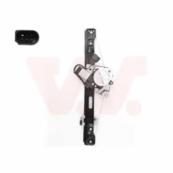 MECANISMO ELEVALUNAS ELÉCTRICO CON MOTOR 4/5D. TRASERO DERECHO 0657268 Van Wezel