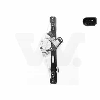 MECANISMO DE ELEVALUNAS ELÉCTRICO CON MOTOR 4/5D. TRASERO IZQUIERDO 0657267 Van Wezel