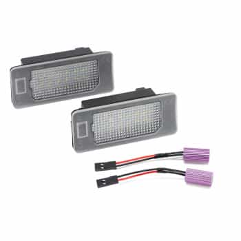 Kit d'éclairage de plaque d'immatriculation LED prêt à l'emploi pour Skoda Octavia III/Fabia III/Kodiaq/R DL SKN02 AutoStyle