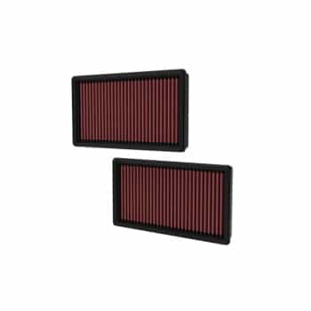 Filtro de repuesto K&N compatible con BMW 760Li (F02) V12 2012-2015 y 760Li (G12) V12 2015-2022 (juego de 1) 33-5124