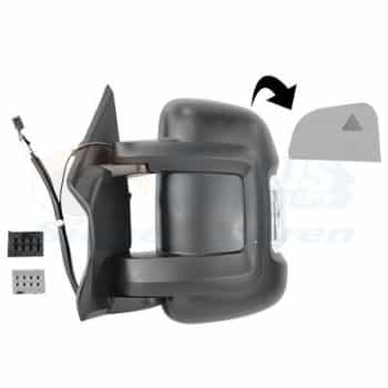 RETROVISOR EXTERIOR CON BOBINA ELÉCTRICA 1652825 Hagus