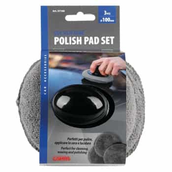 Almohadillas de pulido de microfibra con mango