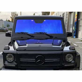 Lámina tintada para ventanas Camaleón Ultra-Azul 152x200cm, autoadhesiva