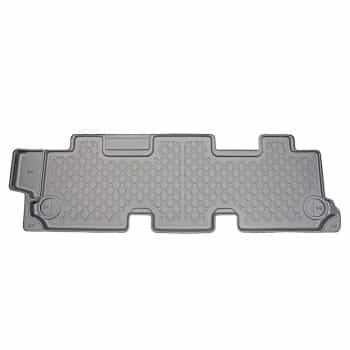 Alfombrilla de goma para la 3ª fila de asientos compatible con Volkswagen Transporter T5 / T6 / T6.1 2003+