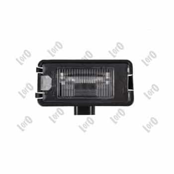 Feu éclaireur de plaque