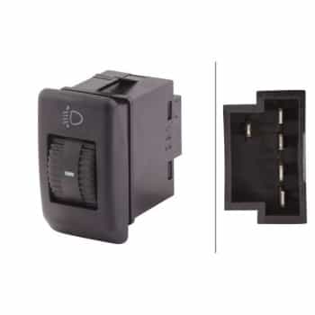 Ajustador, control de nivelación de faros 6ZB 006 377-017 Hella