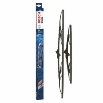Essuie-glaces Bosch Twin 553 - Longueur : 550/340 mm - Jeu d'essuie-glaces avant