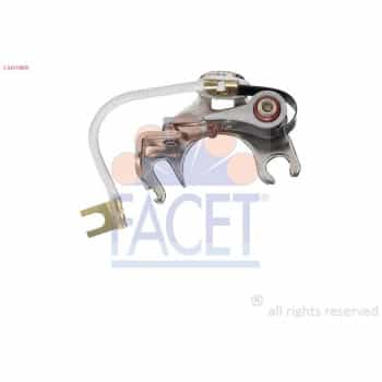 Juego de puntos de contacto, distribuidor de potencia