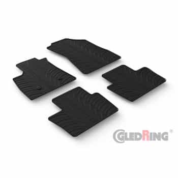 Alfombrillas de goma compatibles con Renault Austral-e E-Tech Hybrid 2022- (perfil en T, 4 piezas)