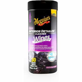 Toallitas limpiadoras para interiores Meguiars Quik, 30 unidades