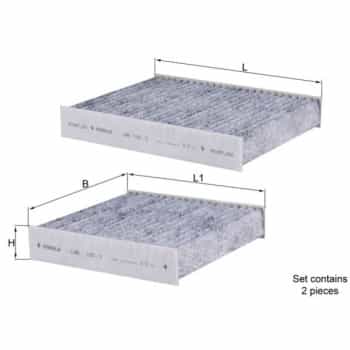 Filtro interior LAK 191/S Mahle