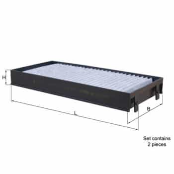 Filtro interior LAK 221/S Mahle