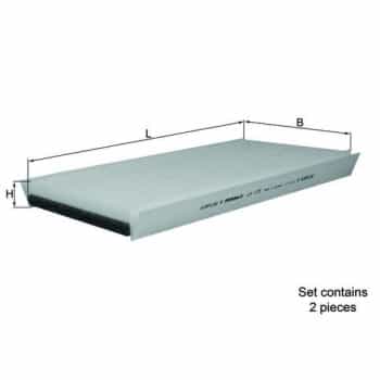 Filtro interior LA 173/S Mahle