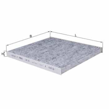 Filtro interior LAK 301 Mahle