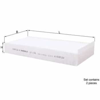 Filtro interior LA 1156/S Mahle