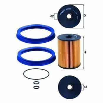 Filtro de combustible KX 503D Mahle