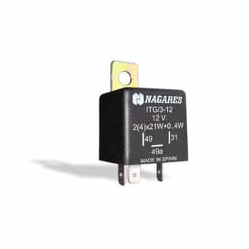 Unidad intermitente, caja indicadora