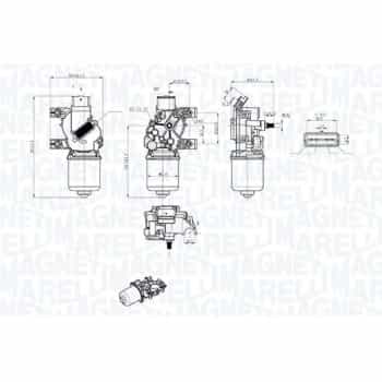 Motor del limpiaparabrisas