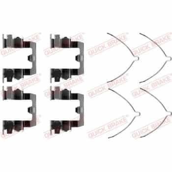 Kit de accesorios, pastilla de freno de disco